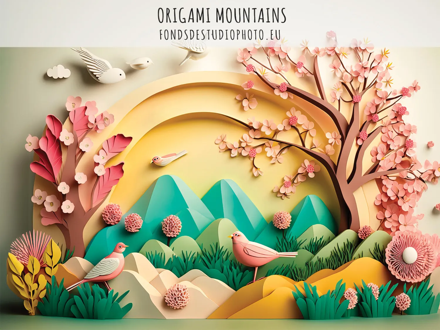 Origami Mountains