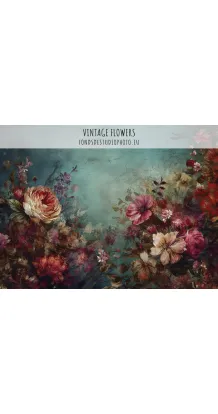 DIGITAL Vintage Flowers