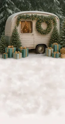 Christmas Camper