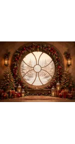 Red Round Window
