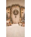 Cream Christmas Door