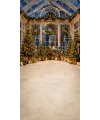 Fond photo Noël — Véranda vitrée féerique
