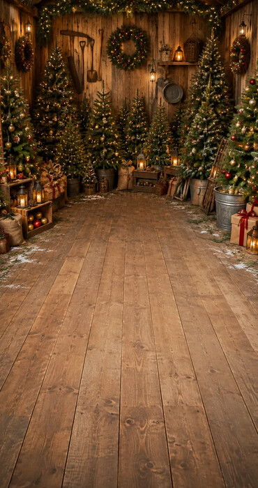 Fond photo Noël — Sapinière de Noël