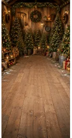 Fond photo Noël — Sapinière de Noël