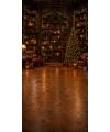 Fond photo Noël — Bibliothèque & rayonnages