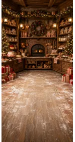 Fond photo Noël — Boulangerie de pain d'épices