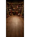 Christmas photo backdrop Christmas sewing workshop