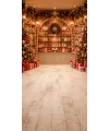 Christmas photo backdrop Magical candy shop