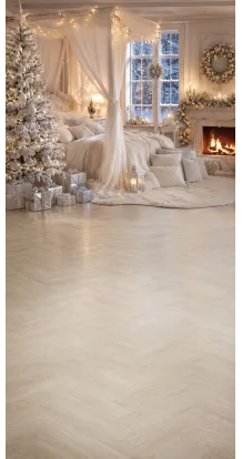Christmas photo backdrop Magical Christmas bedroom