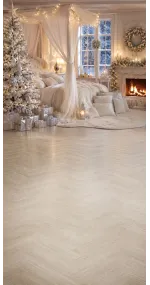 Christmas photo backdrop Magical Christmas bedroom