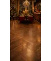 Christmas photo backdrop Christmas Eve dining room