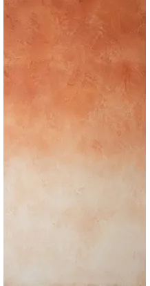 Photo backdrop wall Terracotta & cream ombré
