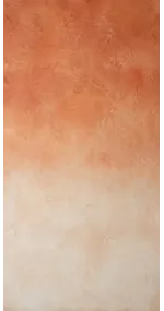 Photo backdrop wall Terracotta & cream ombré
