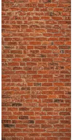 Photo backdrop wall Vintage red brick