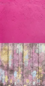 Fuchsia wall