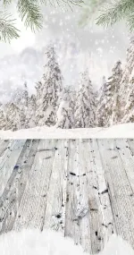 Christmas forest