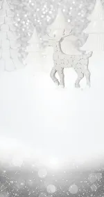 White reindeer