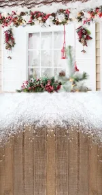 It's snowing