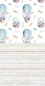 Bunny in the air