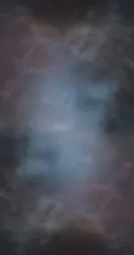 Painting in blue