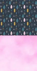 Dark arrows pink floor