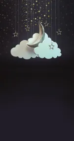 Hanging moon