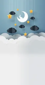 Hanging origami