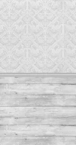 Gray damask