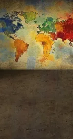 Colorful map