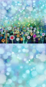 Dandelion in colors