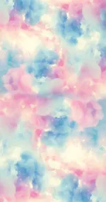 Rainbow clouds