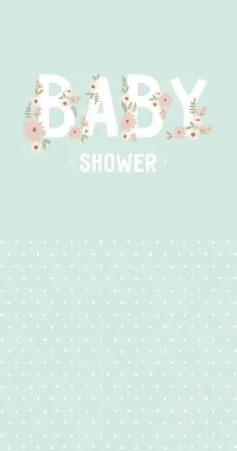 Blue baby shower