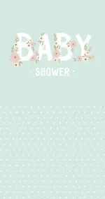Blue baby shower