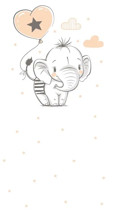 Cute elephant