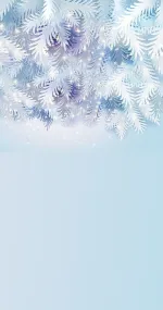 Frozen pine