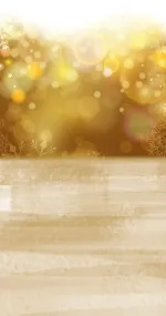 Winter in gold