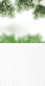 Light green winter