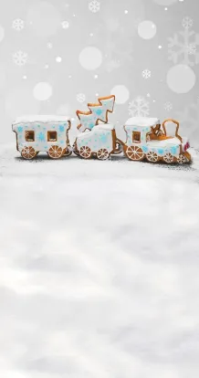 Gingerbread train
