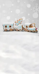 Gingerbread train