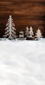 Simple wood deco