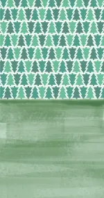 Green pattern of trees