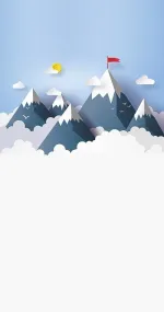 Snowy mountains