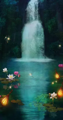 Cute waterfall