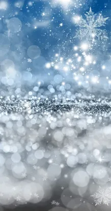 Crystalline snow