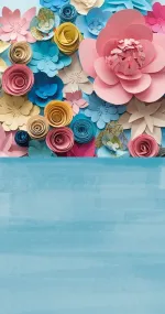Multi paper flowers