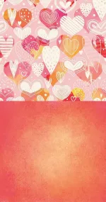 Hearts freehand