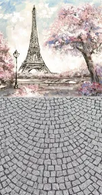 Oil painted street