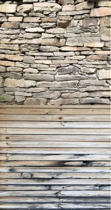 Old stone & wood