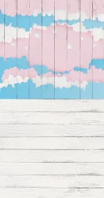 Pink Sky on the wood