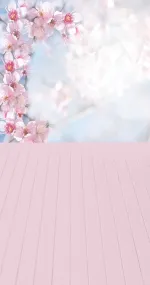 Blossoming apple tree